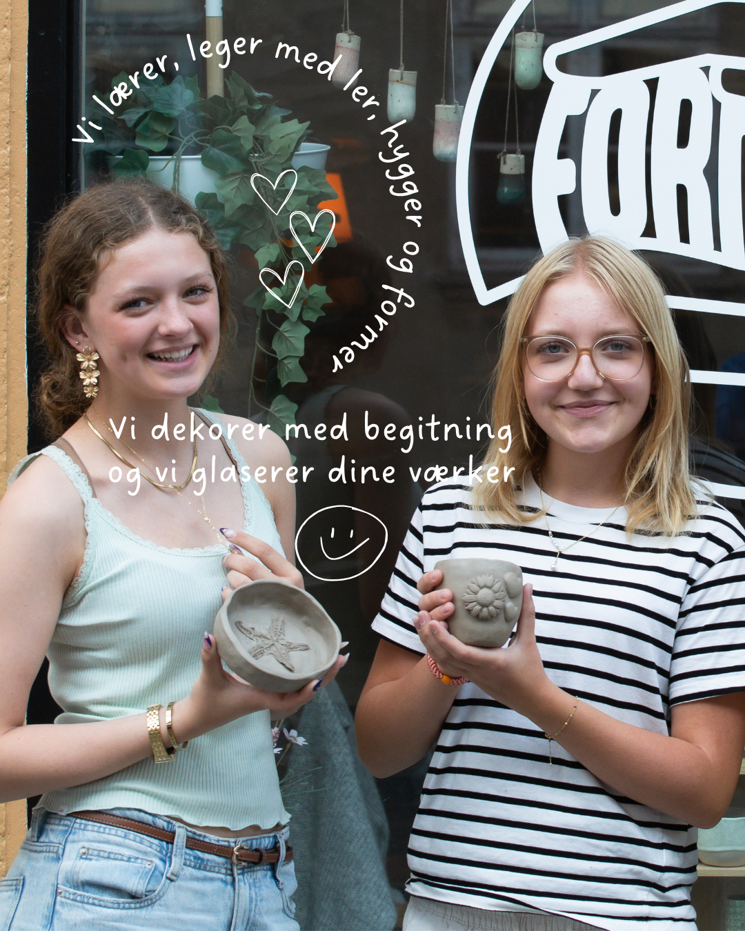 Keramiksommerskole for unge (10-18 år) hos Formbar Keramik - UGE 32
